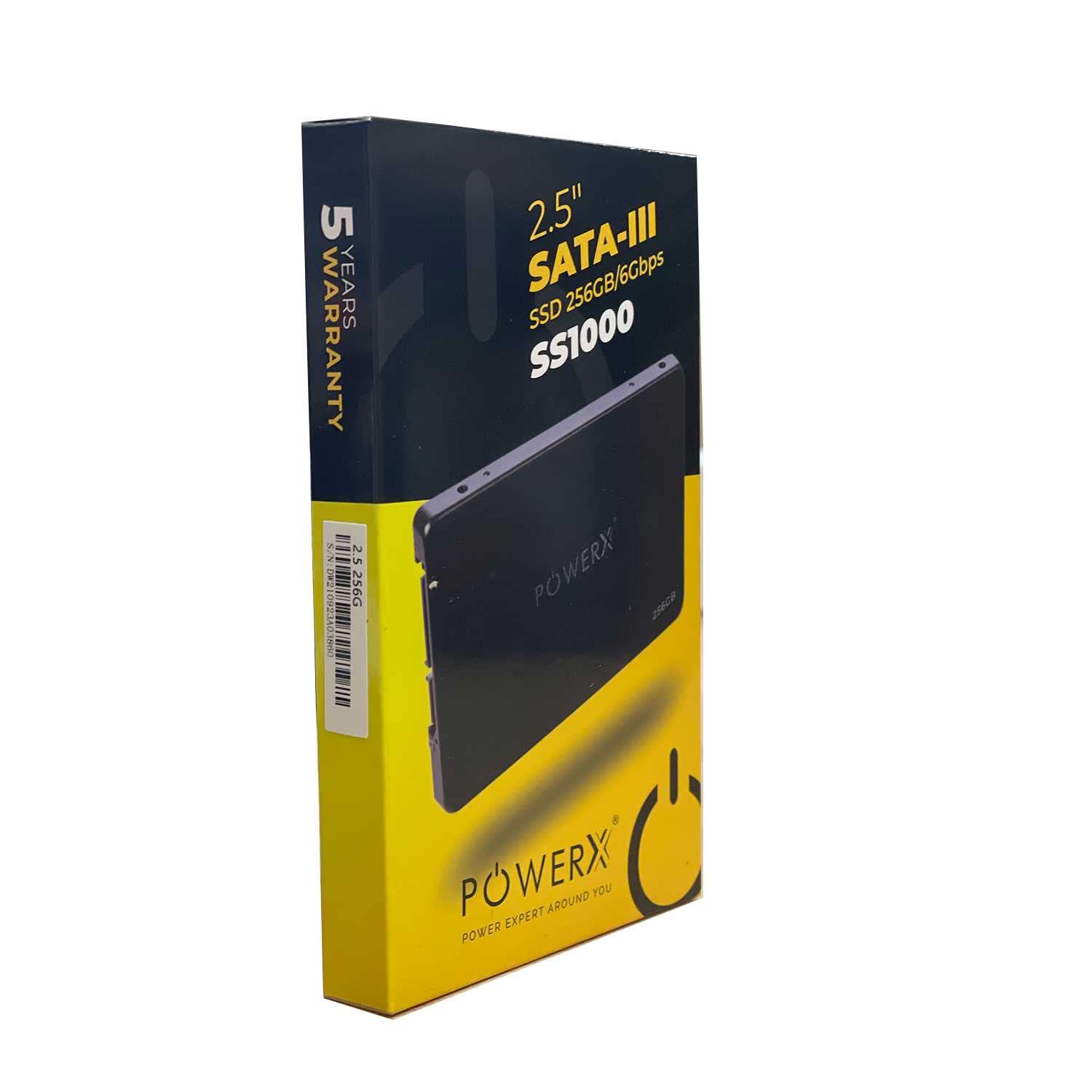 POWERX 3D Nand TLC Sata SSD 2.5-Inch All in One PC for Desktop & Laptop Internal Solid State Drive (256GB)