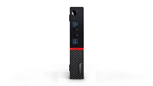 (Refurbished) Lenovo Think center M710 Desktop Mini Pc | Intel Core I3 7Th Gen | HDMI | Windows 11 & MS Office| WiFi, 1 Yr Warranty