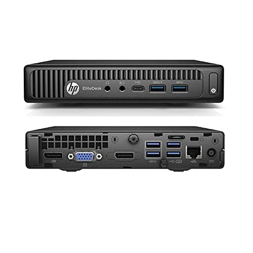 (Refurbished) HP EliteDesk 800 G2 Mini PC | Intel Core i5 6th gen | Windows 11 | VGA | WiFi