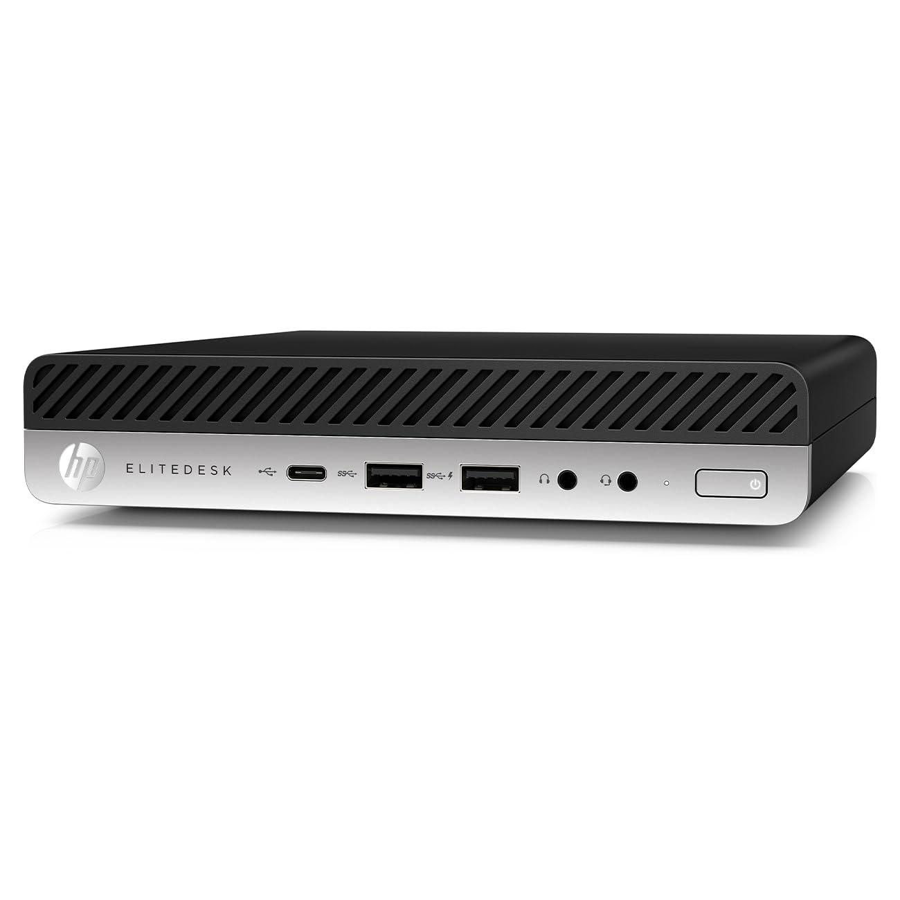 (Refurbished) HP EliteDesk 800 G4 High Performance Mini PC (Intel Core i3 8th Gen, Windows 11 Pro, MS Office,  WiFi, Intel UHD Graphics, USB), 1 Yr Warranty
